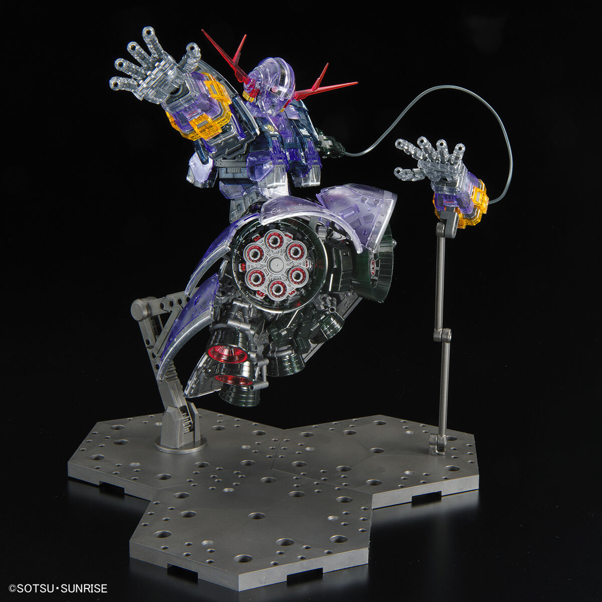 RG 1/144 ガンダムベース限定 ジオング[クリアカラー]｜バンダイ