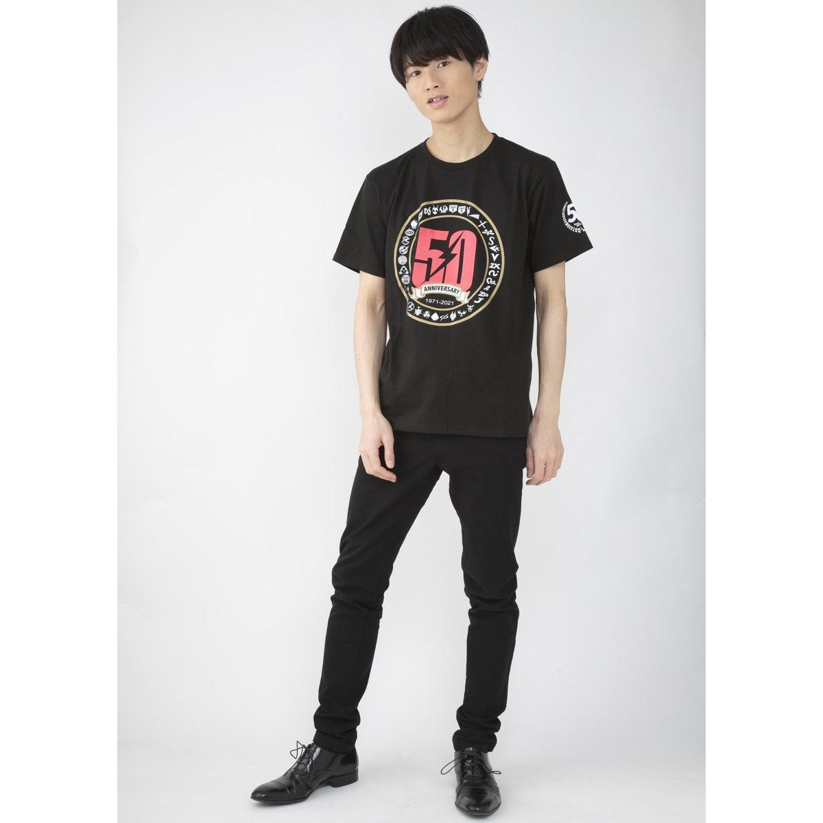 仮面ライダーセイバー＆仮面ライダー50th マークTシャツ