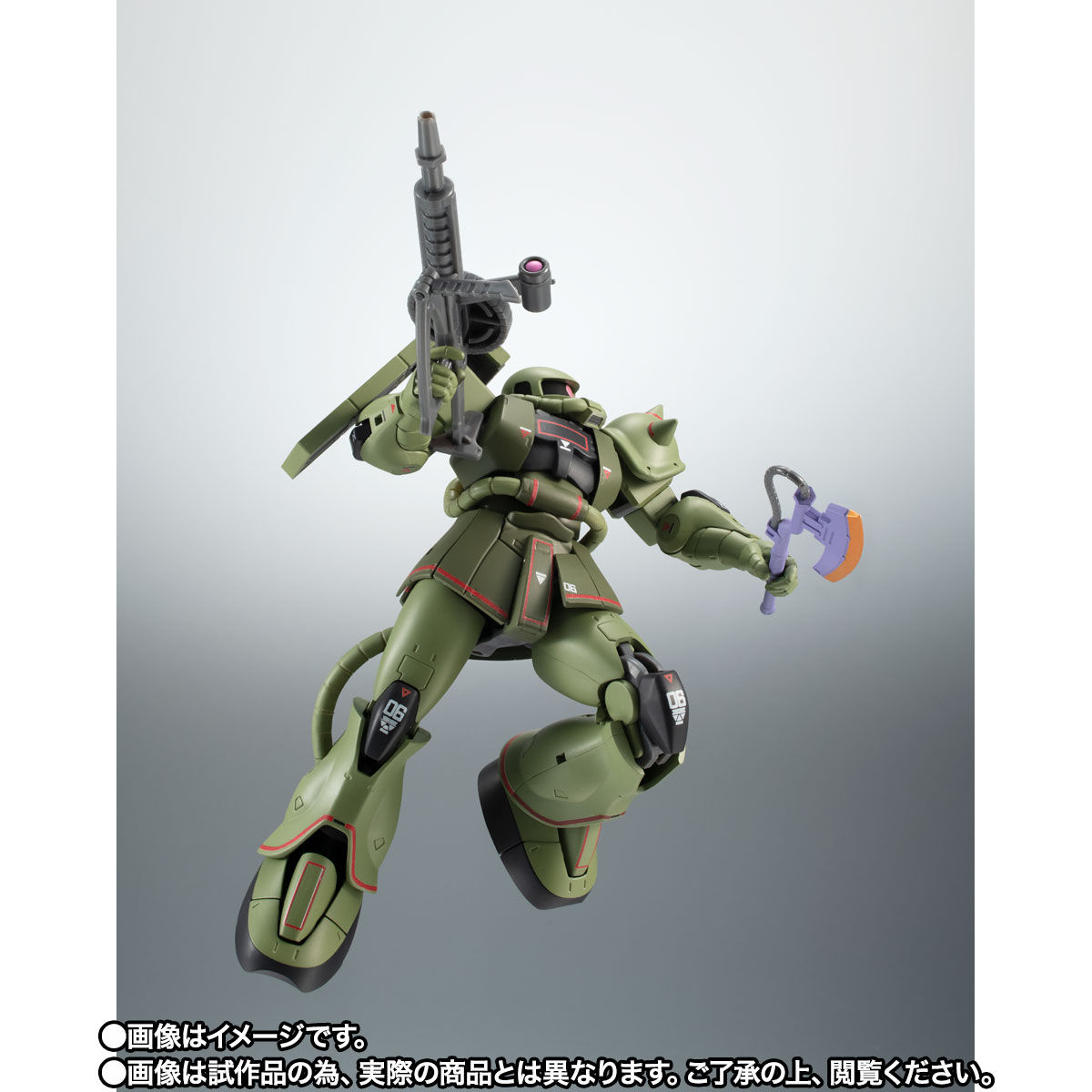 TNT限定品】ROBOT魂 ＜SIDE MS＞ MS-06 量産型ザク ver. A.N.I.M.E. ～リアルマーキング～【2022年1月発送】 |  ガンダムシリーズ フィギュア・プラモデル・プラキット | アニメグッズ ・おもちゃならプレミアムバンダイ｜バンダイナムコグループの公式通販サイト