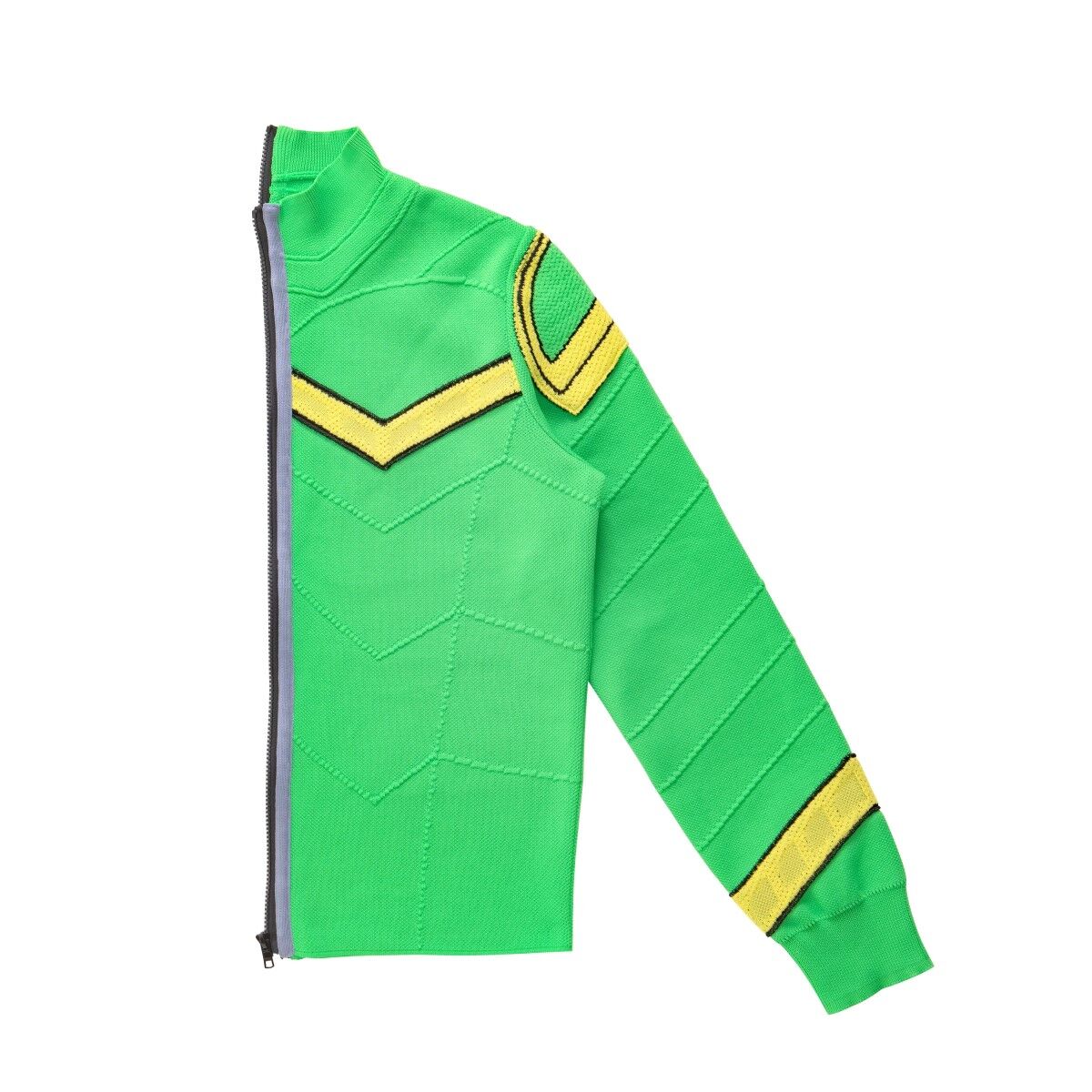 仮面ライダーW フォームチェンジ デザインニットジャケット 左