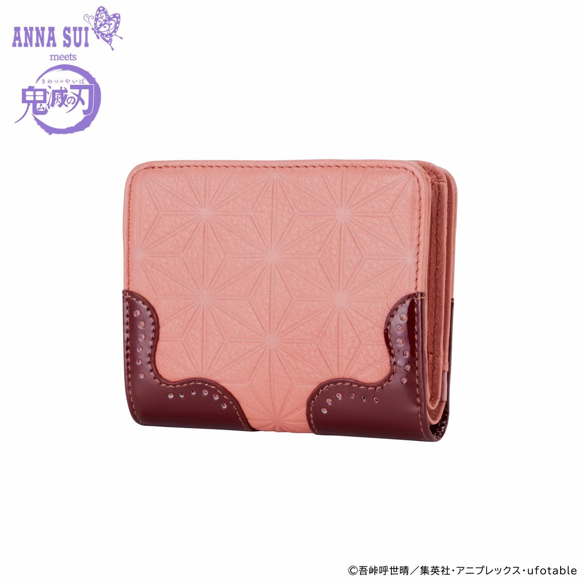 ANNA SUI　鬼滅の刃コラボ　胡蝶姉妹　二つ折り財布 希少】ANNASUI 鬼滅の刃コラボ 二つ折り財布 胡蝶しのぶ - メルカリ