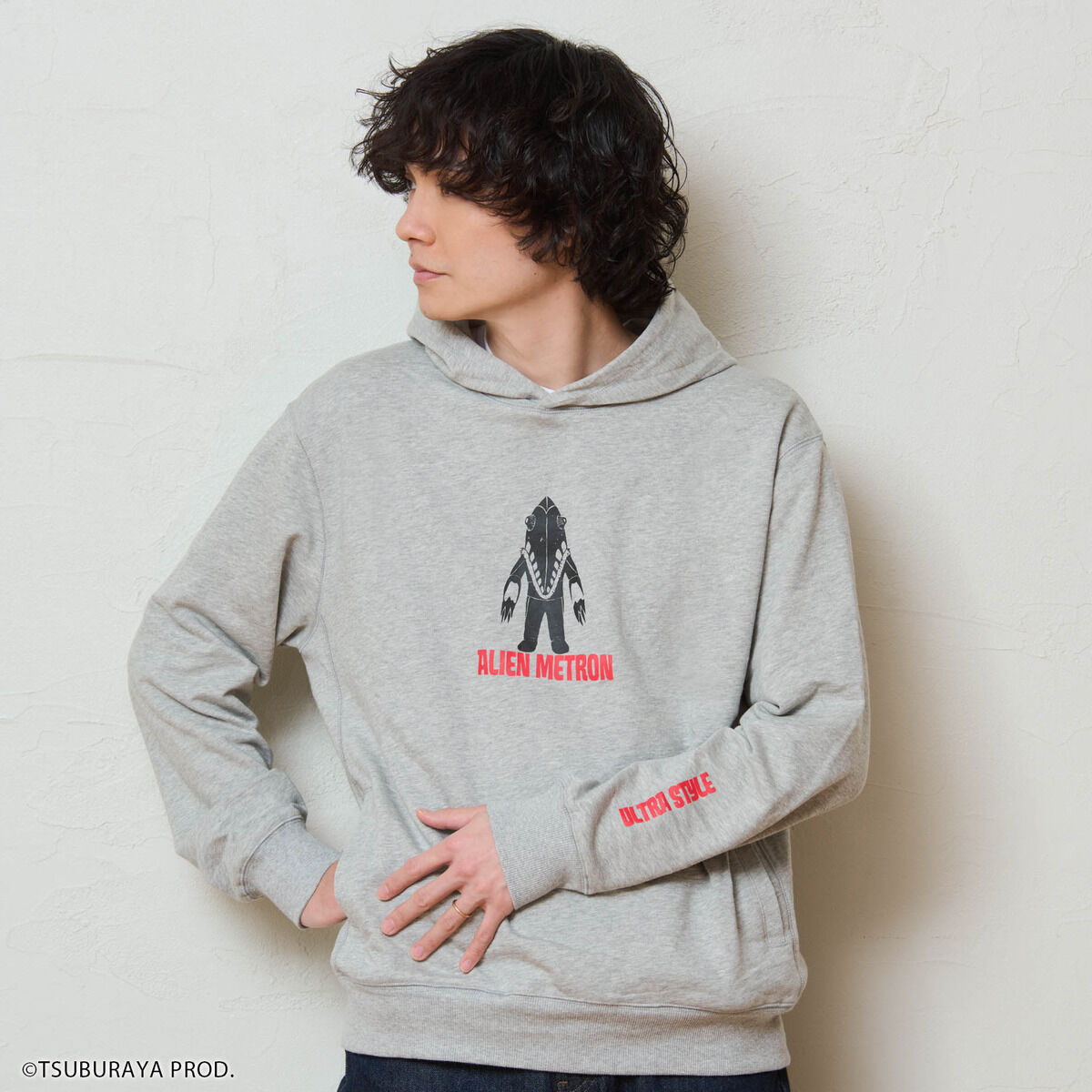Ultra Style 裏毛パーカー メンズ メトロン星人柄 ウルトラマン 趣味 コレクション バンダイナムコグループ公式通販サイト