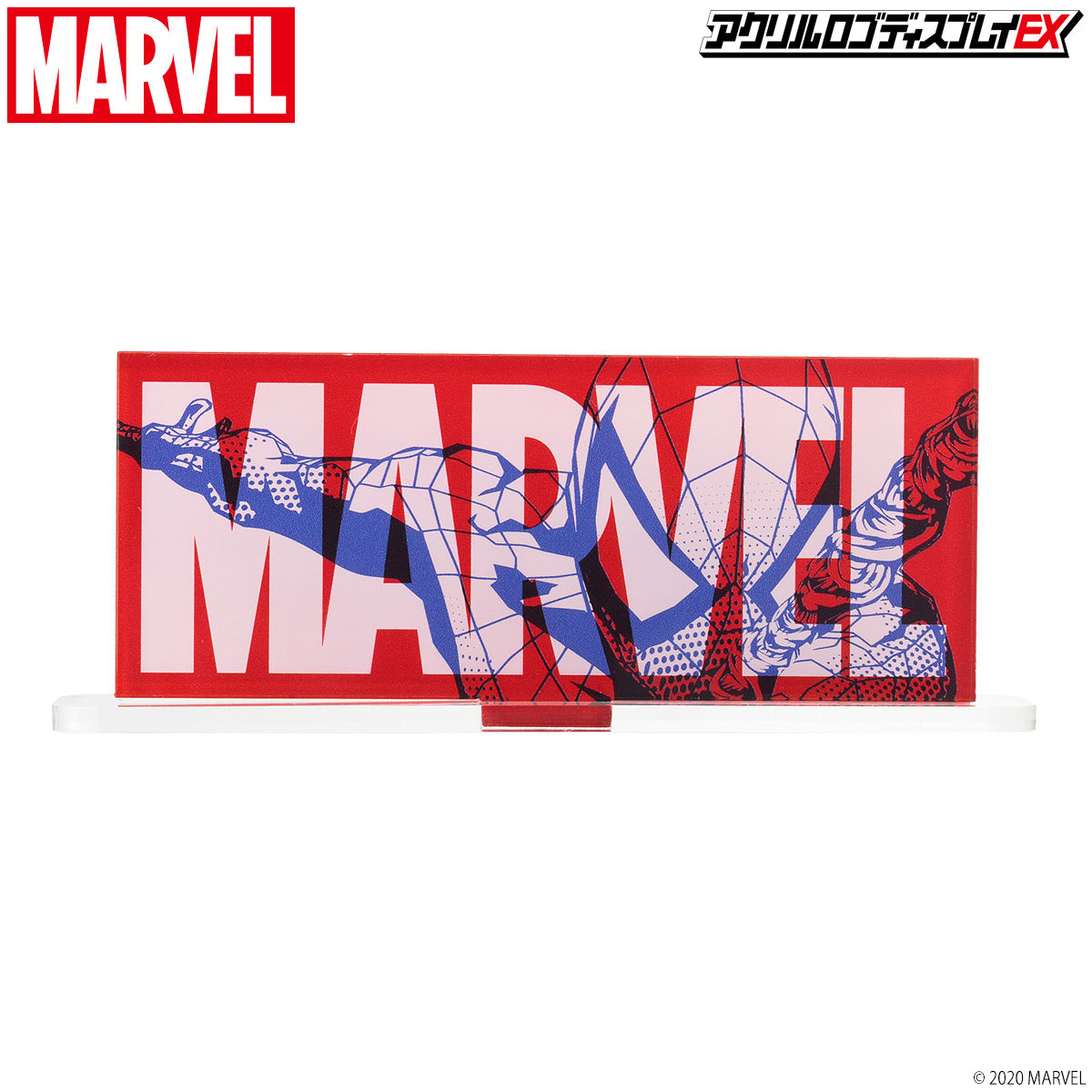 アクリルロゴディスプレイex マーベル ボックス ロゴ スパイダーマン Marvel Box Logo Spider Man 3次受注22年１月発送分 Marvel マーベル 趣味 コレクション バンダイナムコグループ公式通販サイト