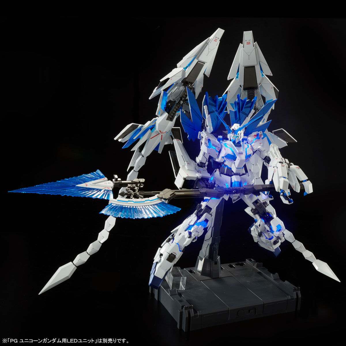 1/60 PG ユニコーン ガンダム LED付き メッキ ガンプラ プラモデル-