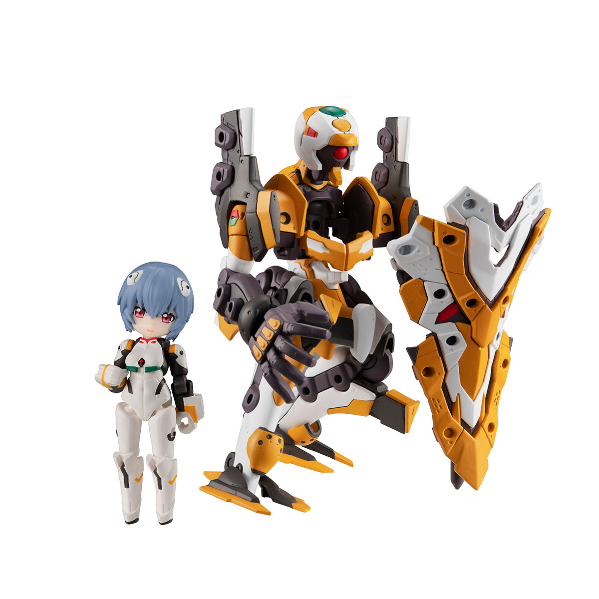 抽選販売】デスクトップアーミー ヱヴァンゲリヲン新劇場版 綾波レイ＆エヴァンゲリオン零号機(改) 新世紀エヴァンゲリオン  フィギュア・プラモデル・プラキット バンダイナムコグループ公式通販サイト