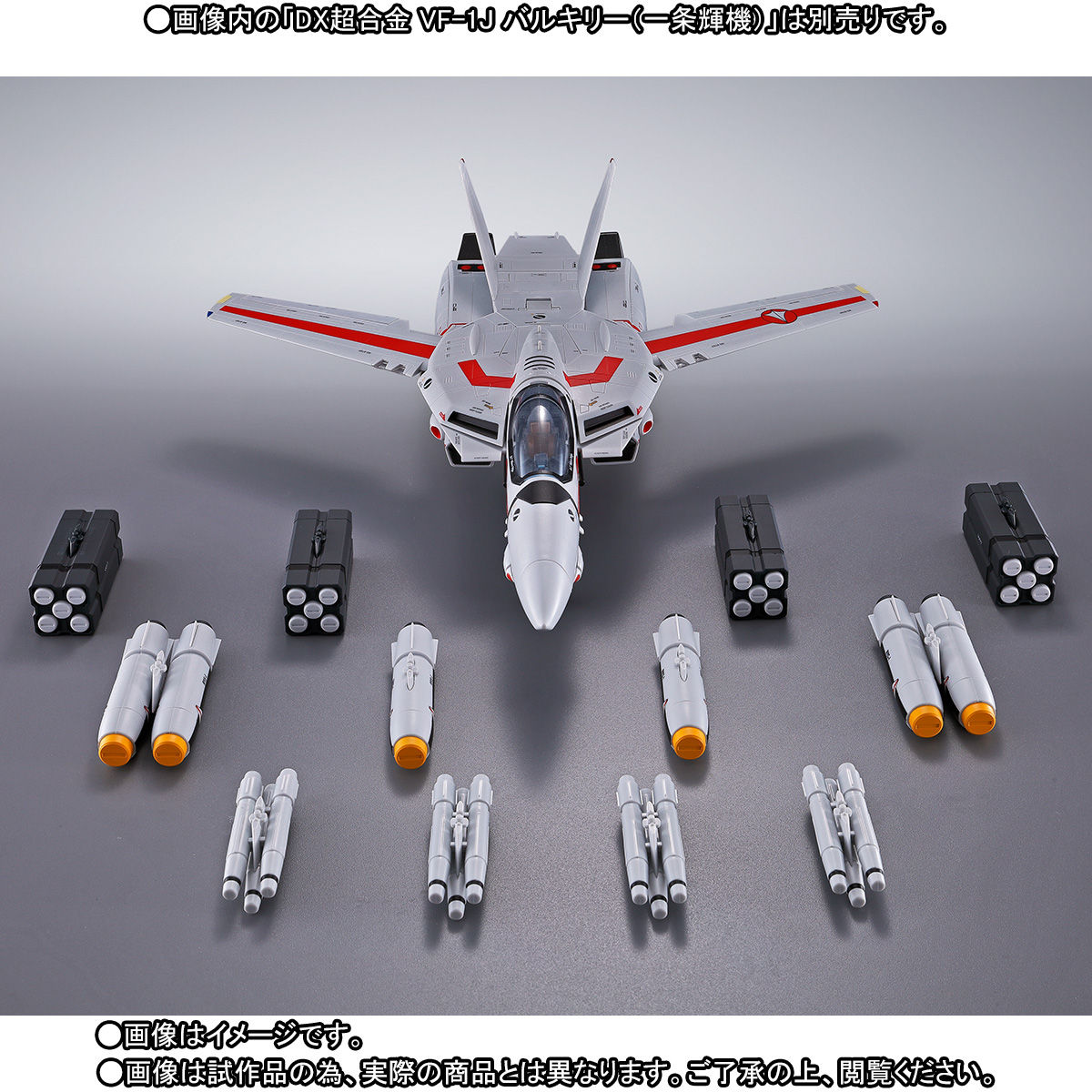 21,000円DX超合金　VF-1J　一条輝機（初回限定版）＆各パック・ミサイル　セット