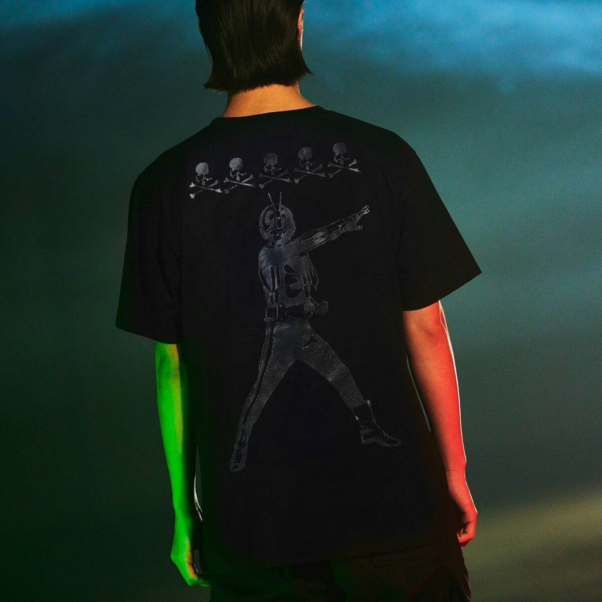 KAMENRIDERmastermind JAPAN ×仮面ライダー50周年記念コラボTシャツ Ｌ
