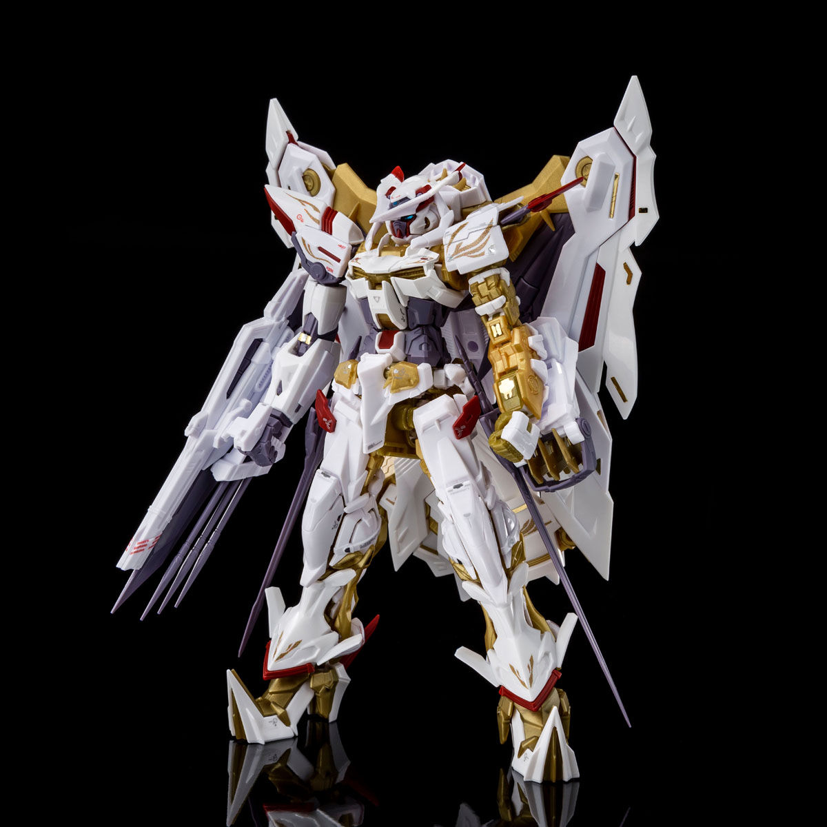 権利表記プレミアムバンダイ限定 RG 1/144 MBF-P01 ガンダムアストレイ ゴールドフレーム 機動戦士ガンダムSEED ASTRAY(シード アストレイ) プラモデル(0210036) バンダイ