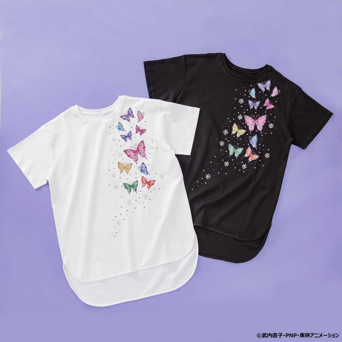 美少女戦士セーラームーン×ANNA SUI ヘムラウンドTシャツ | 美少女戦士