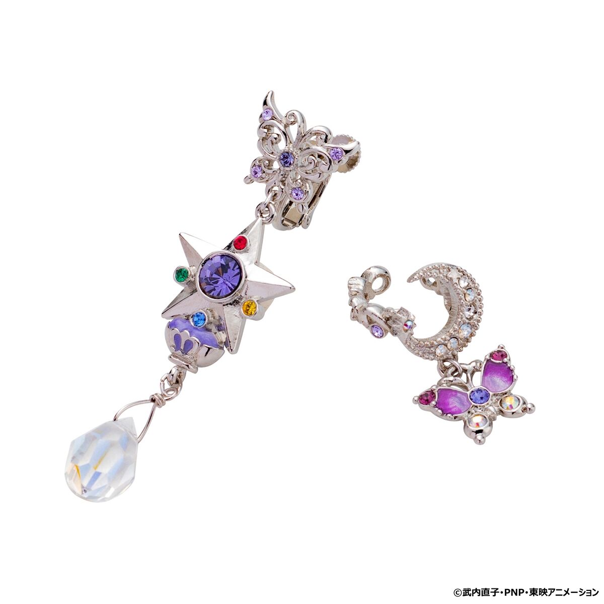 最安値に挑戦！ 新品☆ANNA SUI☆セーラームーン☆クリスタル・カリヨン ピアス アクセサリー