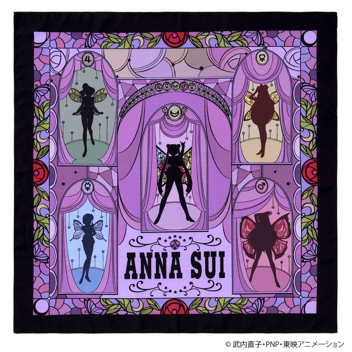 美少女戦士セーラームーン×ANNA SUI セーラー5戦士モチーフ スカーフ