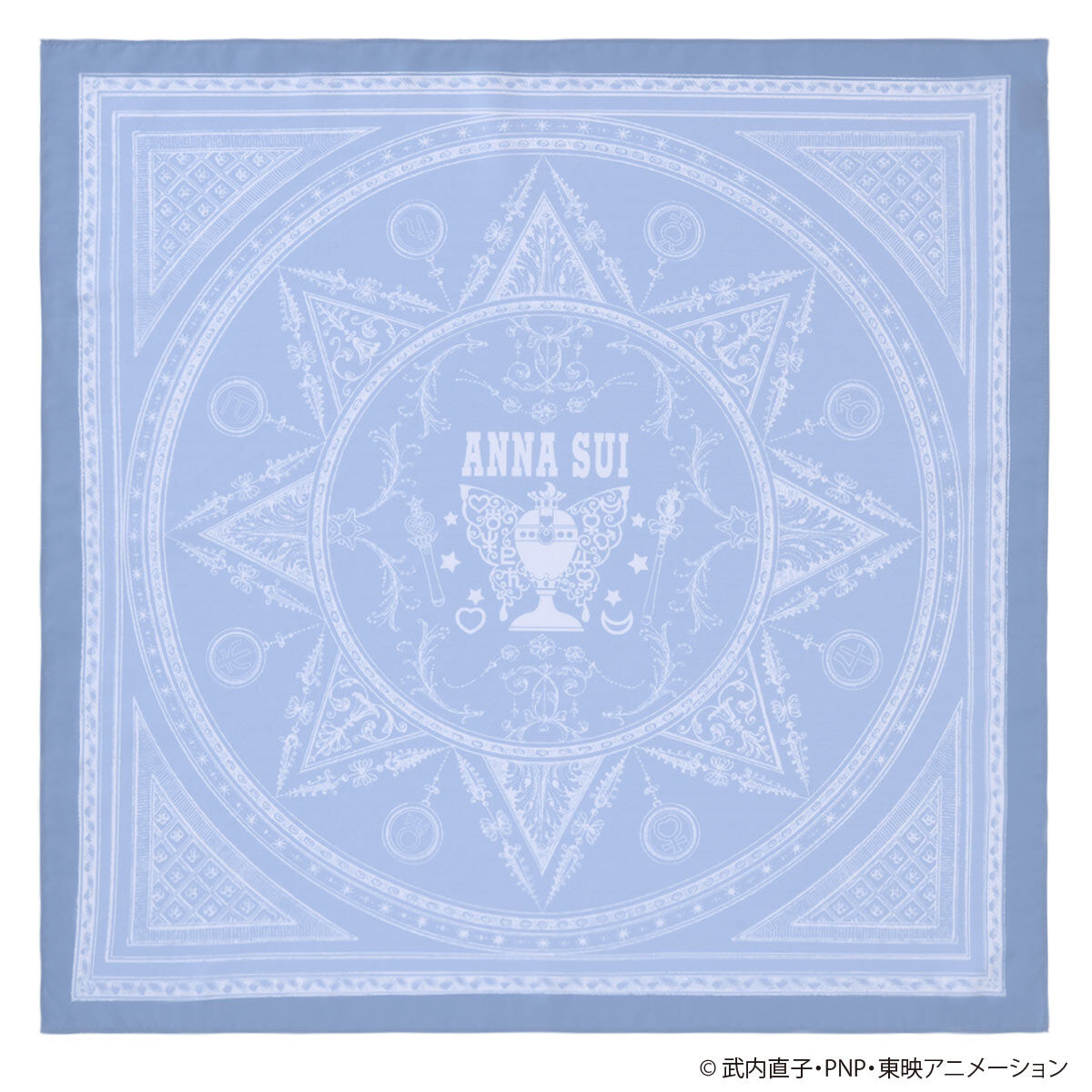 美少女戦士セーラームーン×ANNA SUI ヴィンテージ柄 スカーフ