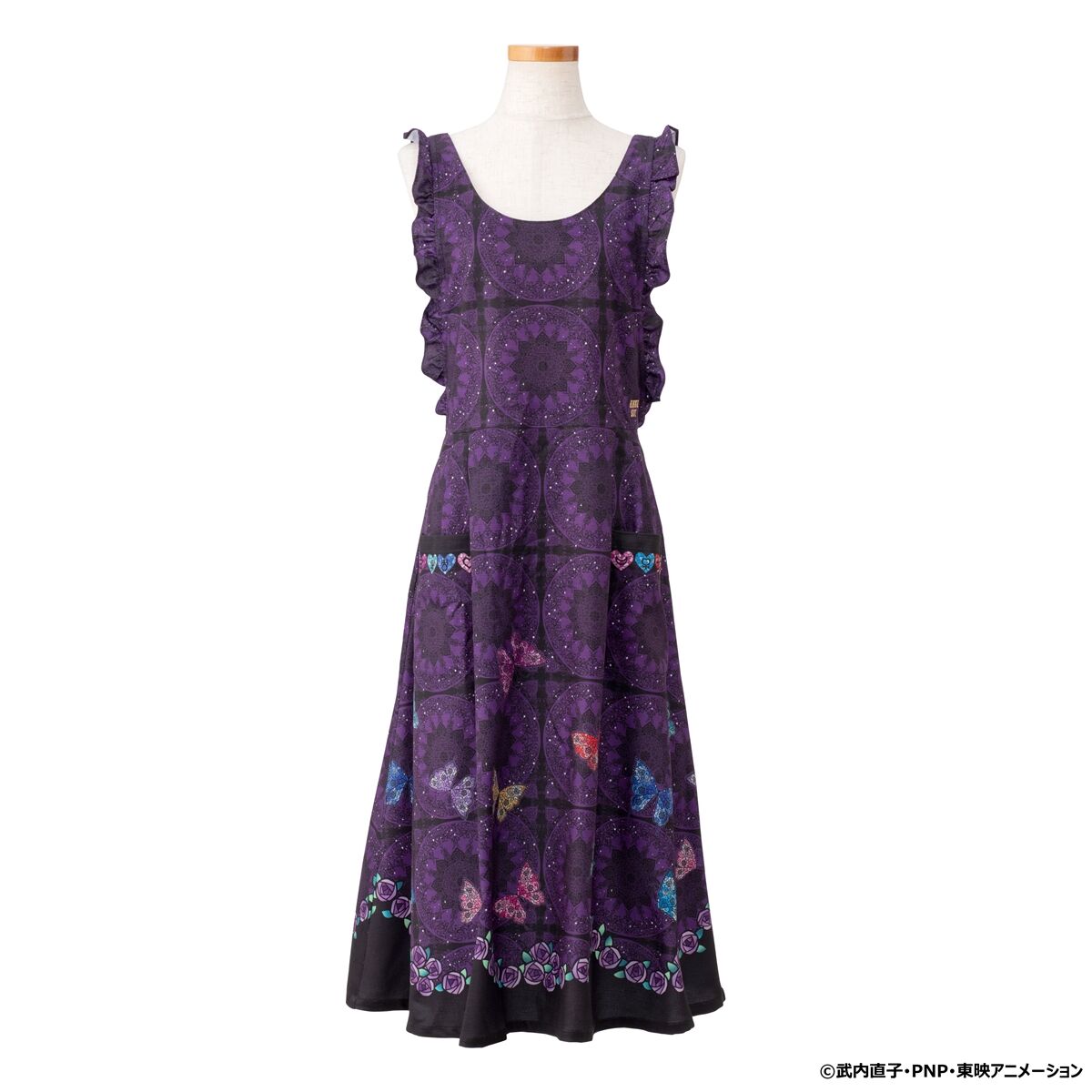 美少女戦士セーラームーン×ANNA SUI ローズ&バタフライ クロスエプロン