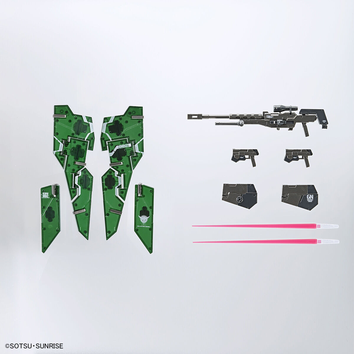 MG 1/100 GN-002 Gundam Dynames(Clear Color)