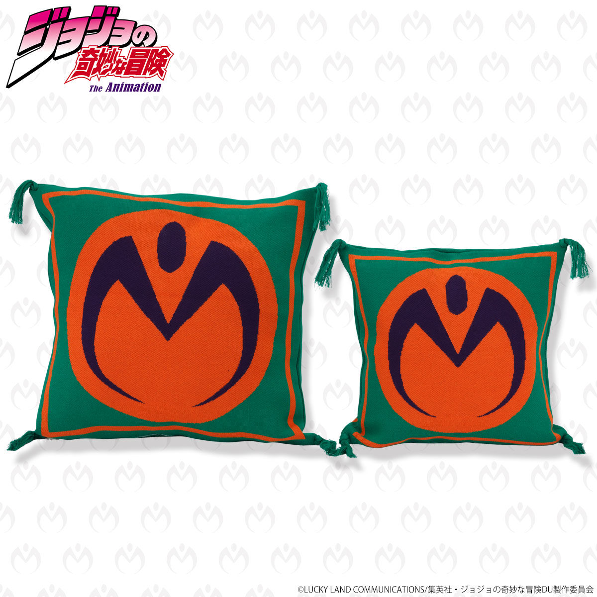 クッションカバー JOJO ジョジョの奇妙な冒険 ジャガードクッションカバー 中サイズ
