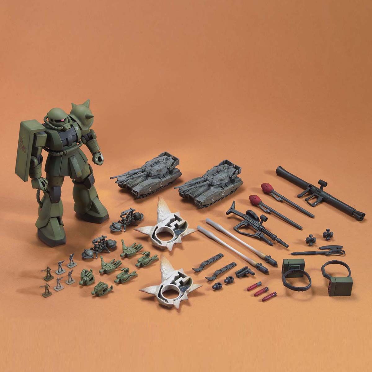 HGUC 1/144 ザク地上戦セット 機動戦士ガンダム プラモデル バンダイ