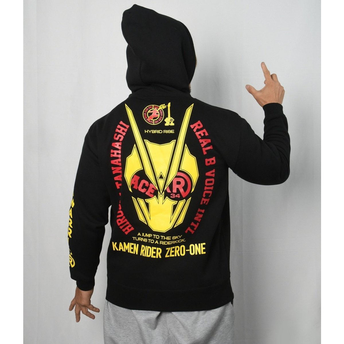 仮面ライダーゼロワン×棚橋弘至×RealBvoice パーカー | 仮面ライダー