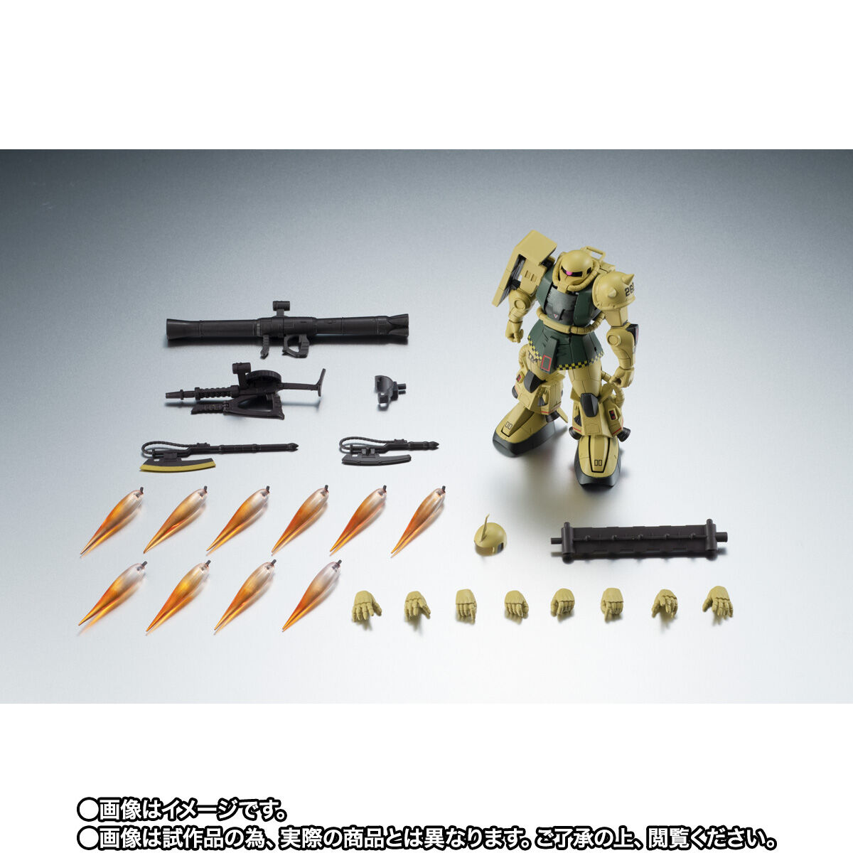 Robot Spirits(Side MS) R-SP MS-06R-1 ZakuⅡ High Mobility Type ver. A.N.I.M.E.