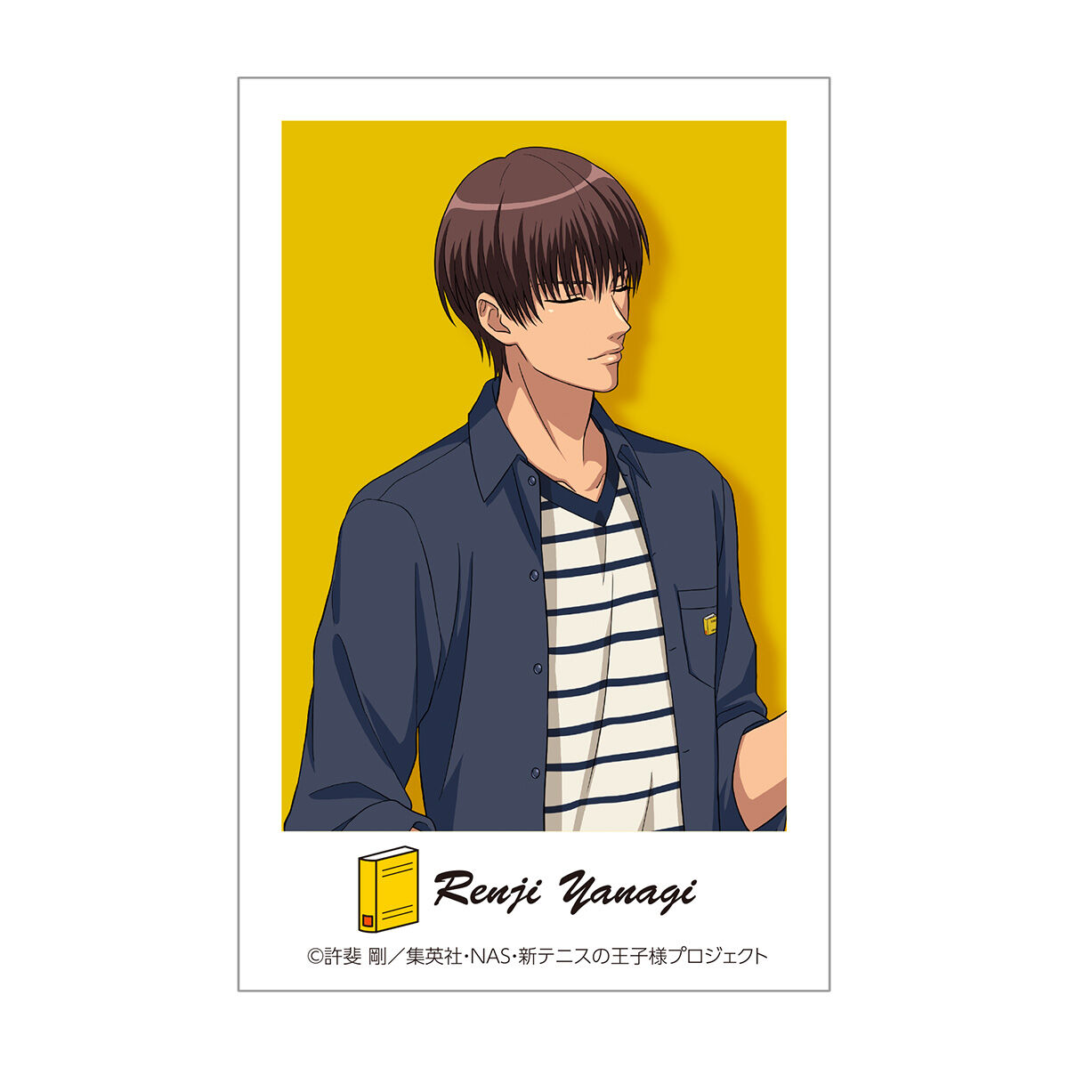 新テニスの王子様 The Prince Goes Abroad Ver.R.YANAGI ラゲッジタグ