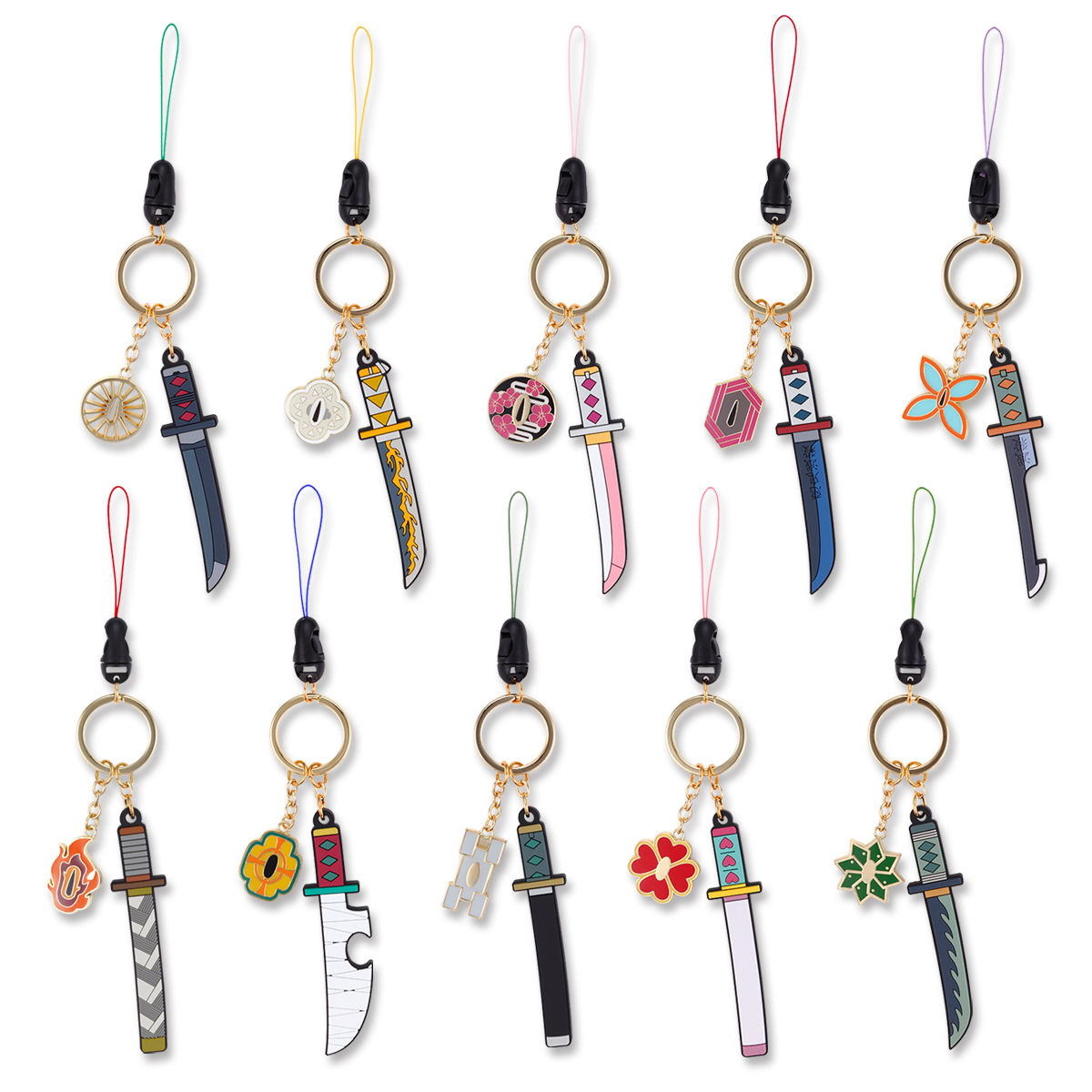 鬼滅の刃 日輪刀キーチェーン 十五次受注 22年6月発送 鬼滅の刃 ファッション アクセサリー バンダイナムコグループ公式通販サイト