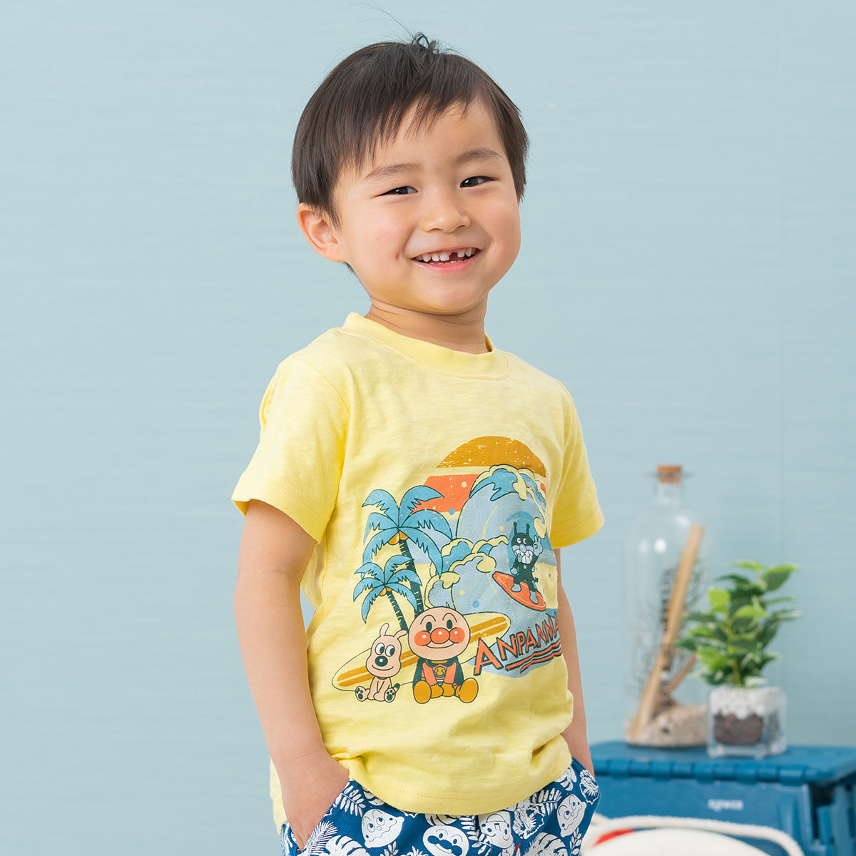 ヴィンテージサーフtシャツ それいけ アンパンマン ファッション アクセサリー バンダイナムコグループ公式通販サイト