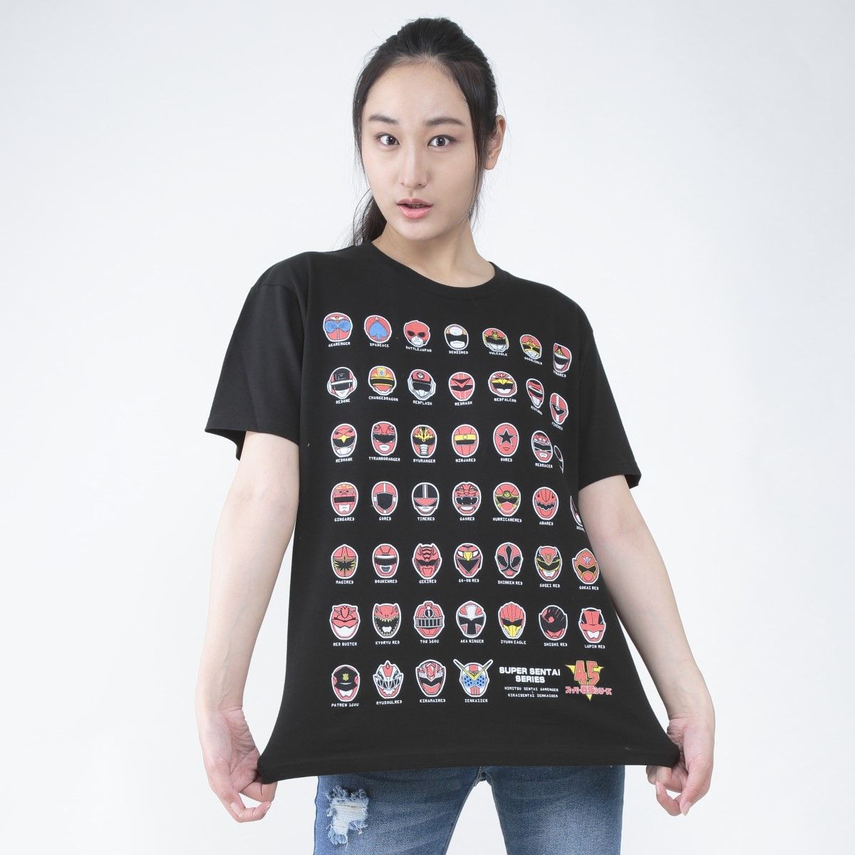 機界戦隊ゼンカイジャー ゼンカイザー＆歴代レッドTシャツ