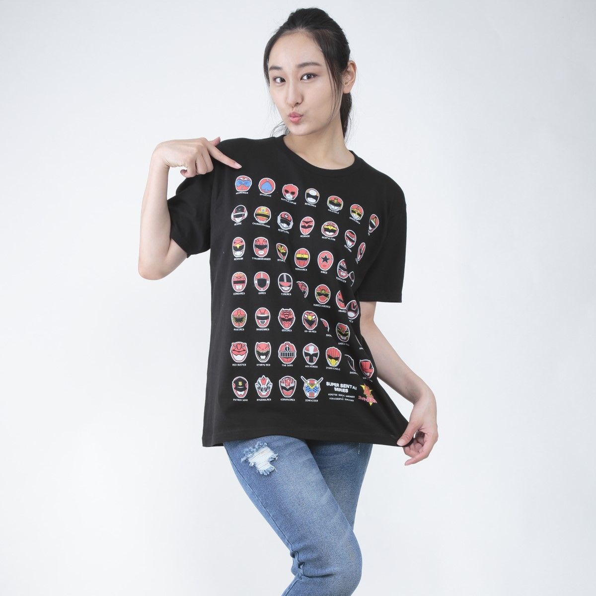 機界戦隊ゼンカイジャー ゼンカイザー＆歴代レッドTシャツ