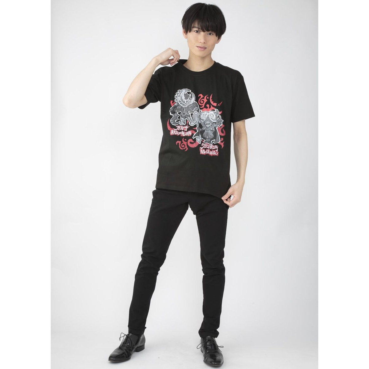 魔進戦隊キラメイジャー×K-SuKe 裏切りの鬼将軍＆闇の仮面遣い Tシャツ