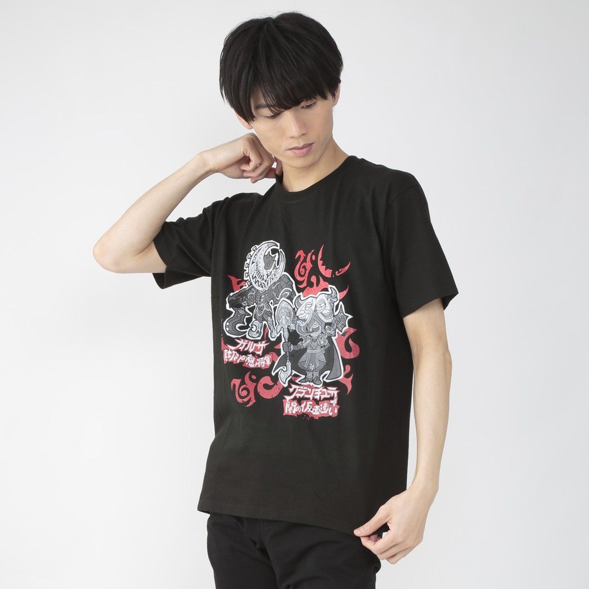 魔進戦隊キラメイジャー×K-SuKe 裏切りの鬼将軍＆闇の仮面遣い Tシャツ