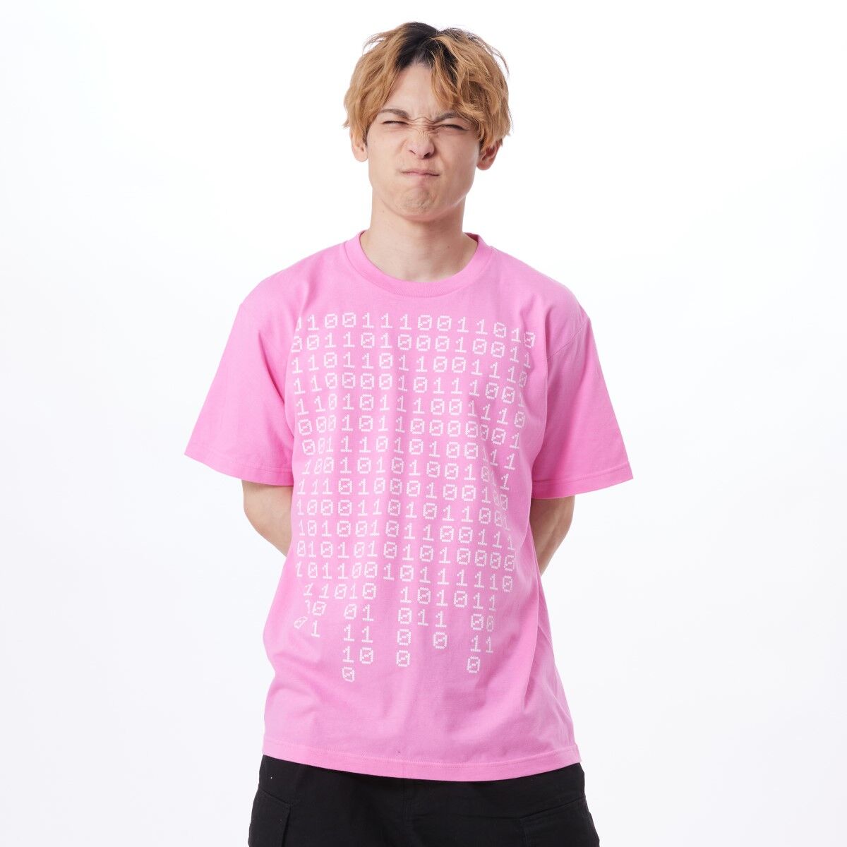 仮面ライダーエグゼイド 宝生永夢Tシャツ 01010101（ピンク） | 仮面 