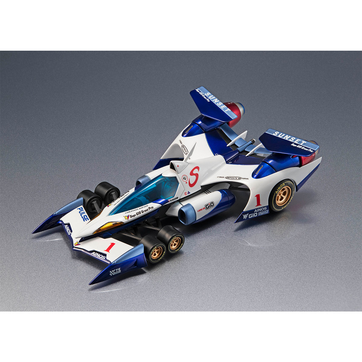 抽選販売】VA 新世紀GPX サイバーフォーミュラSIN νアスラーダAKF-0/G -Livery Edition-【限定特典付き】  新世紀GPXサイバーフォーミュラ フィギュア・プラモデル・プラキット バンダイナムコグループ公式通販サイト