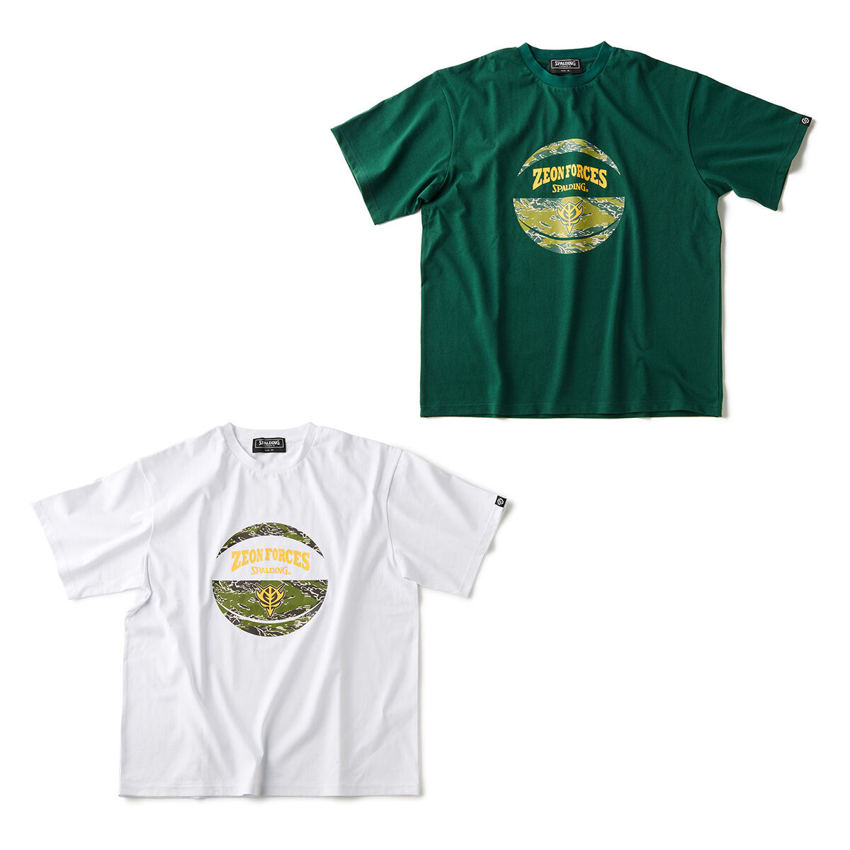 STRICT-G SPALDING『機動戦士ガンダム』Tシャツ ZEON FORCES 機動戦士ガンダム ファッション・アクセサリー  バンダイナムコグループ公式通販サイト
