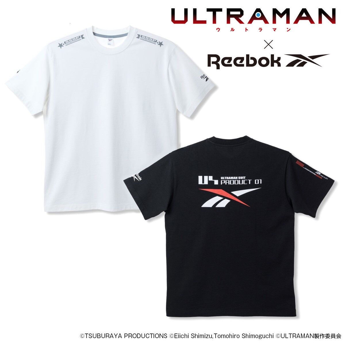 アニメultraman Reebok Tee Tシャツ Ultraman フィギュア プラモデル プラキット バンダイナムコグループ公式通販サイト