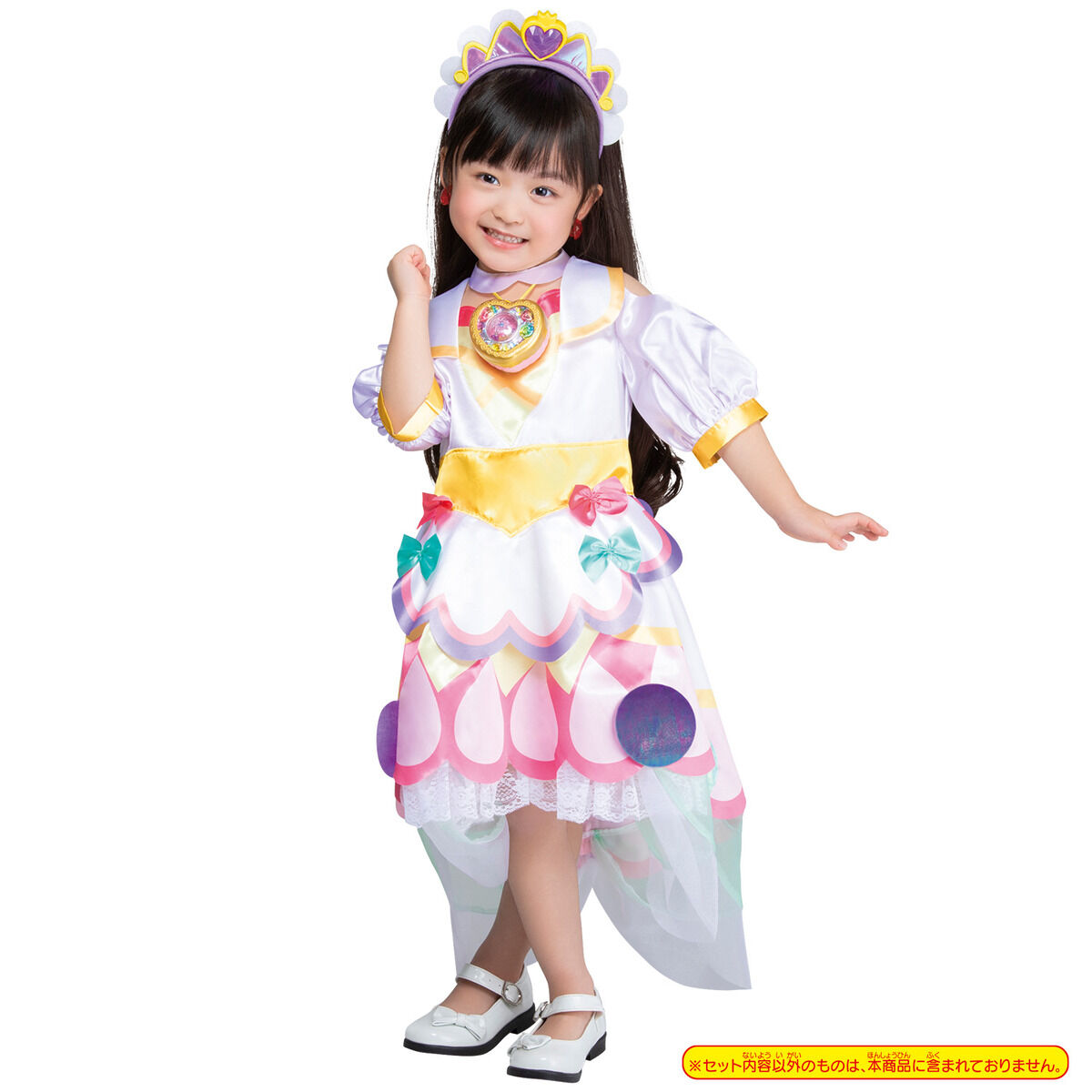 キッズ服女の子用(90cm~)デリシャスパーティープリキュア キュアフィナーレ衣装(※カチューシャ付)