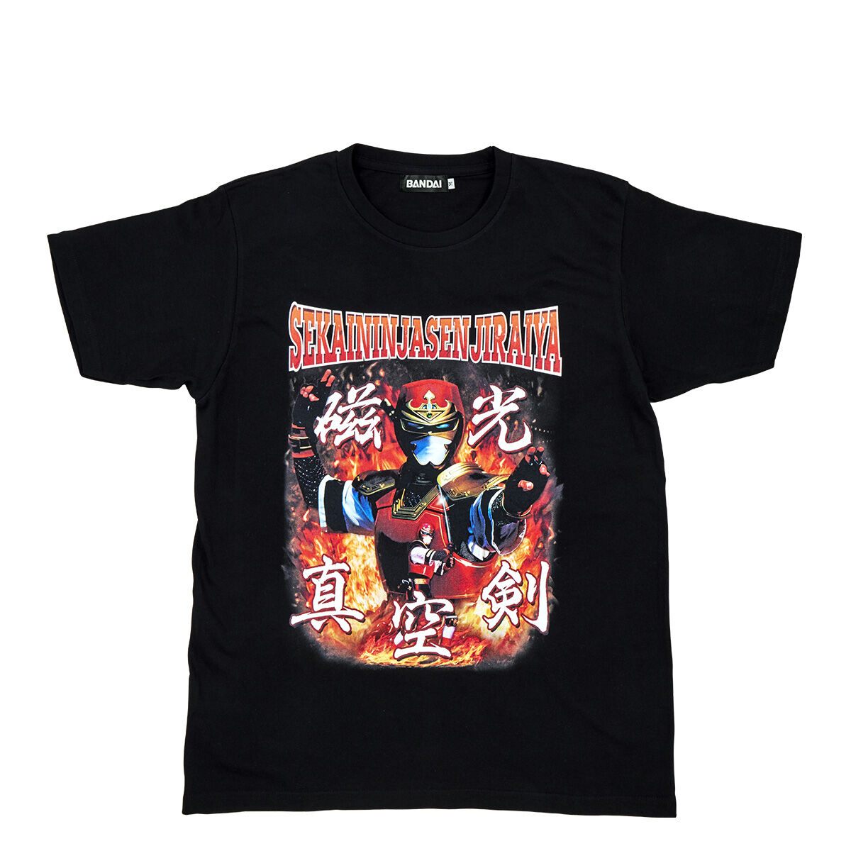 世界忍者戦ジライヤ デザインTシャツ【3次受注 2022年8月発送分