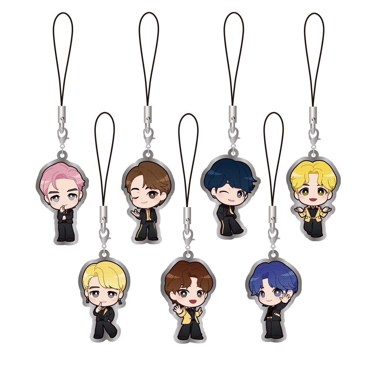 DraggmePartty Kpop Bts Bangtan Boys New Album Proof Lanyard Mobile Phone  Lanyard Key Rope Rm Suga Jin V Neck Strap 