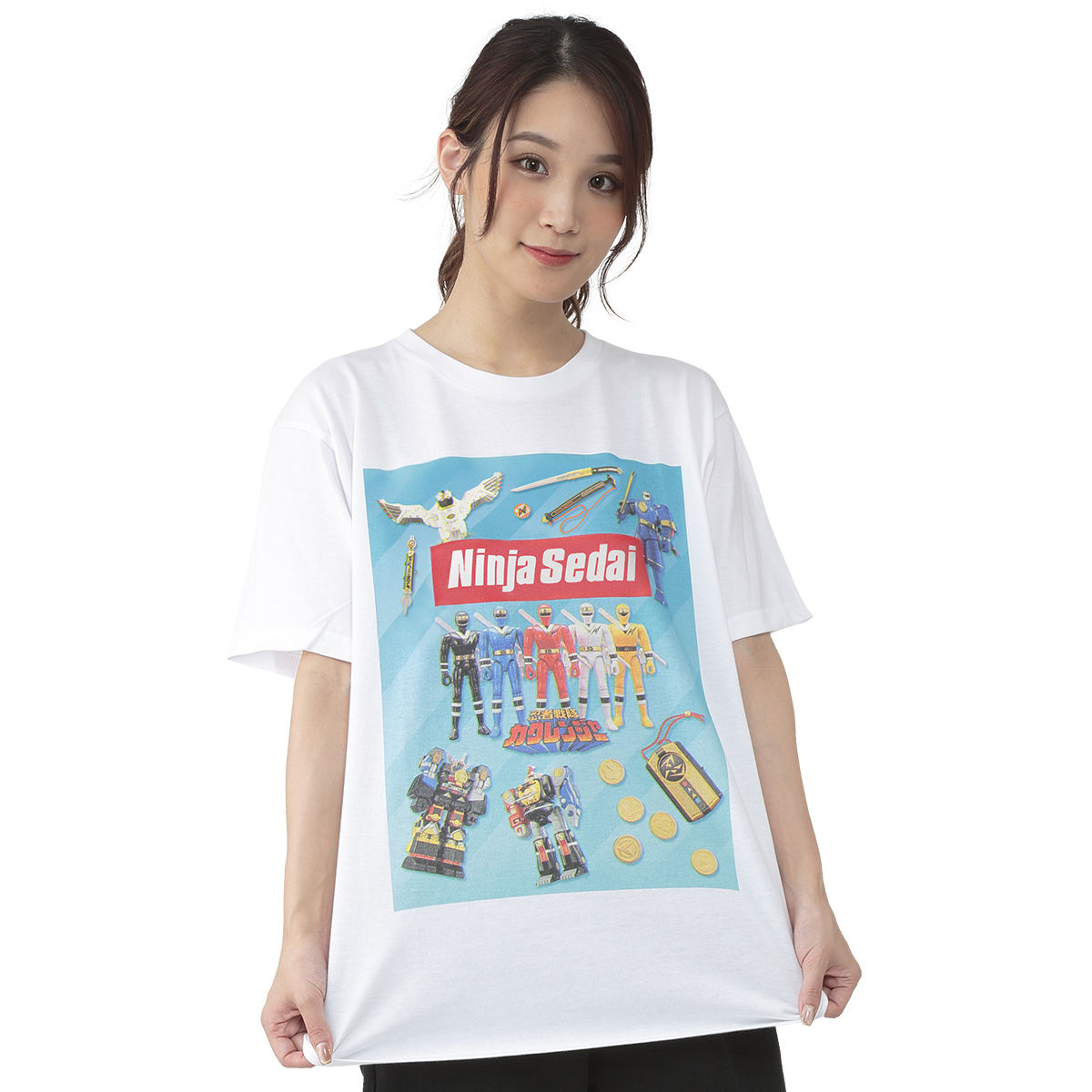 忍者戦隊カクレンジャー 玩具デザイン Ｔシャツ | スーパー戦隊 