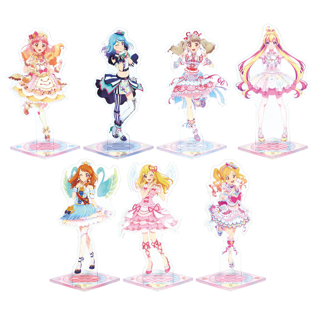 オイルペイント アイカツ！シリーズ 10th アクリルスタンド いちご