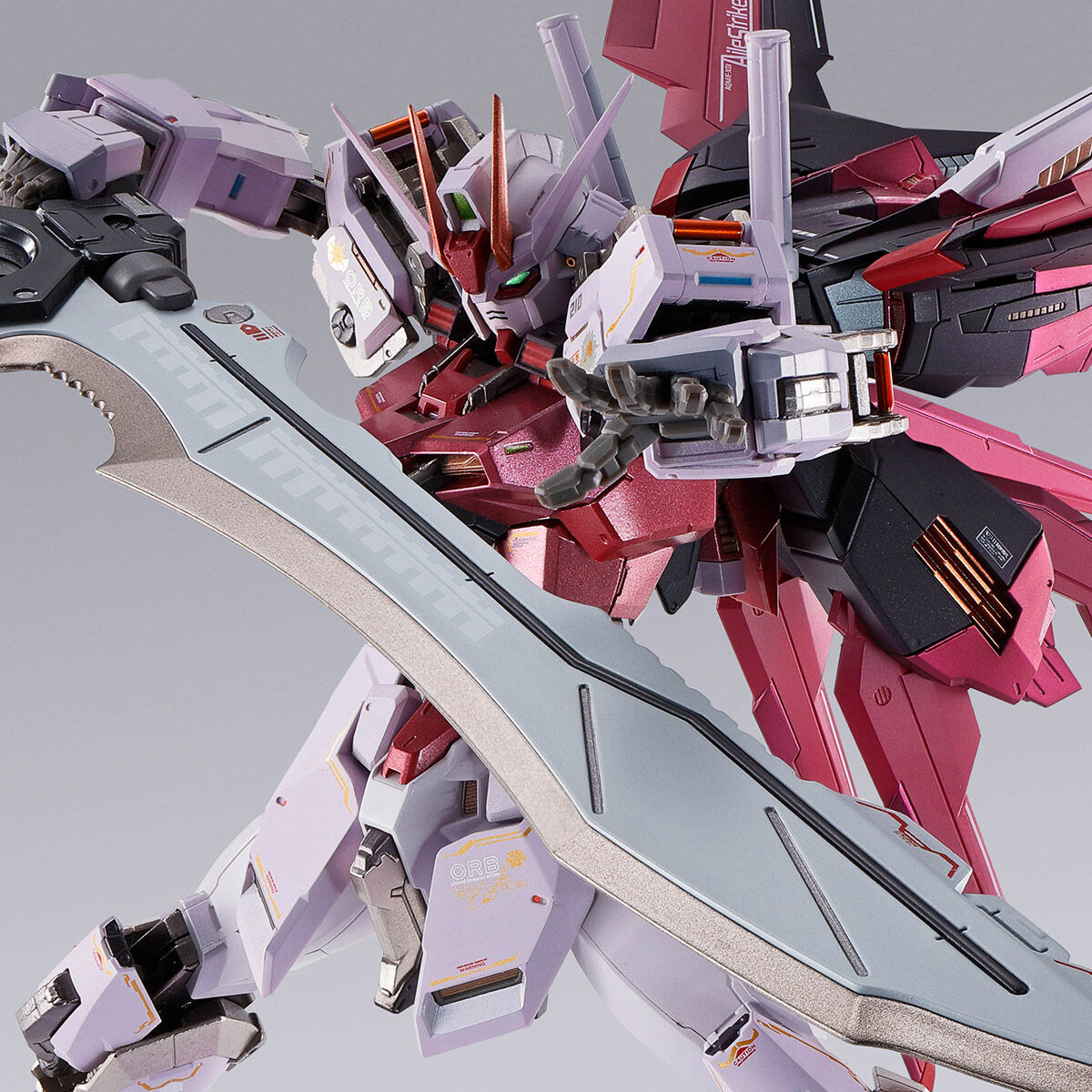 Metal Build MBF-02+AQM/E-X01 Aile Strike Rouge Gundam + XM404 Grand Slams