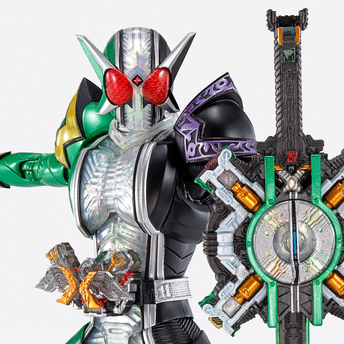S.H.Figuarts(真骨彫製法) 仮面ライダーW サイクロンジョーカー