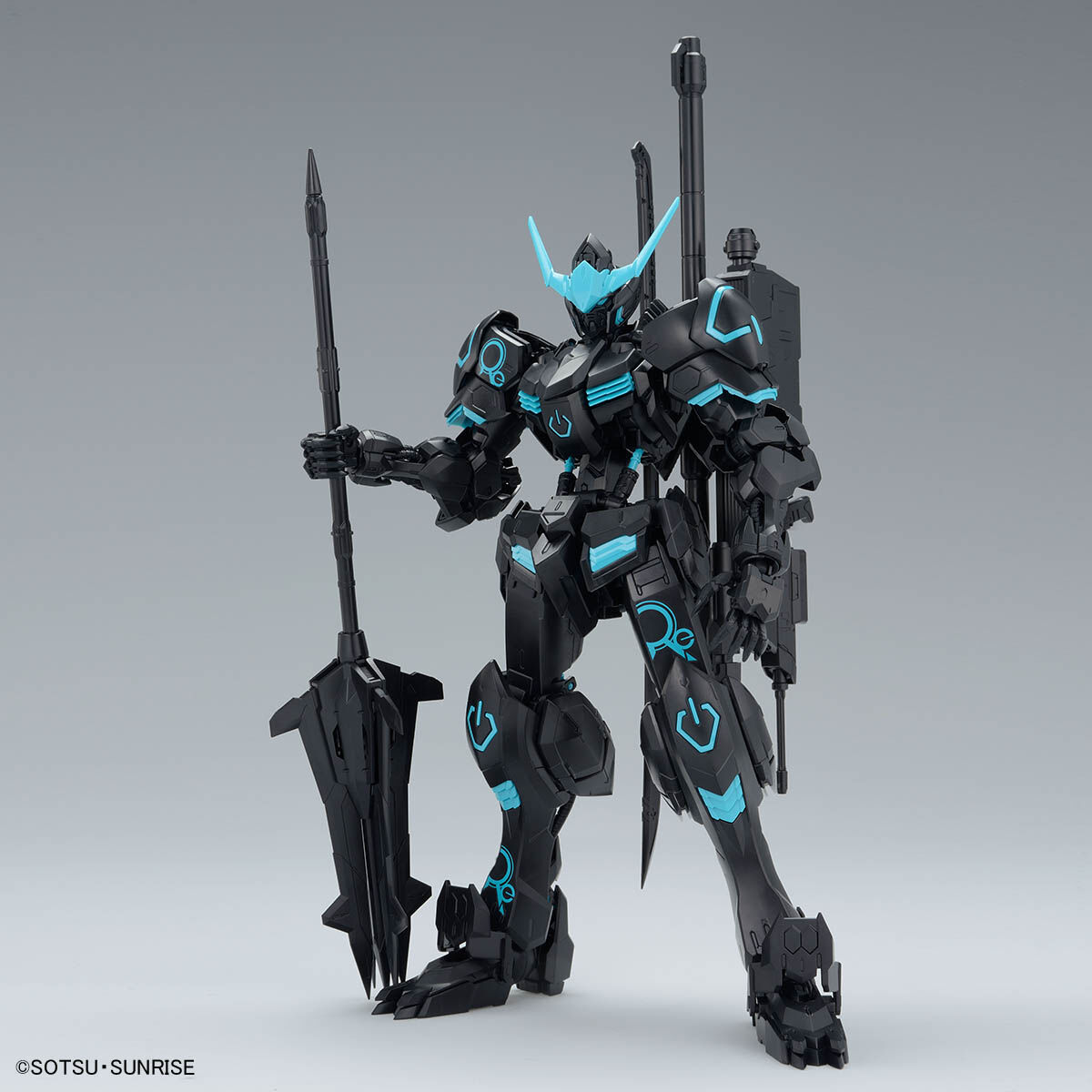 MG 1/100 ASW-G-08 Gundam Barbatos(The 4th Form Eco-Pla Recirculation color/Neon Blue)