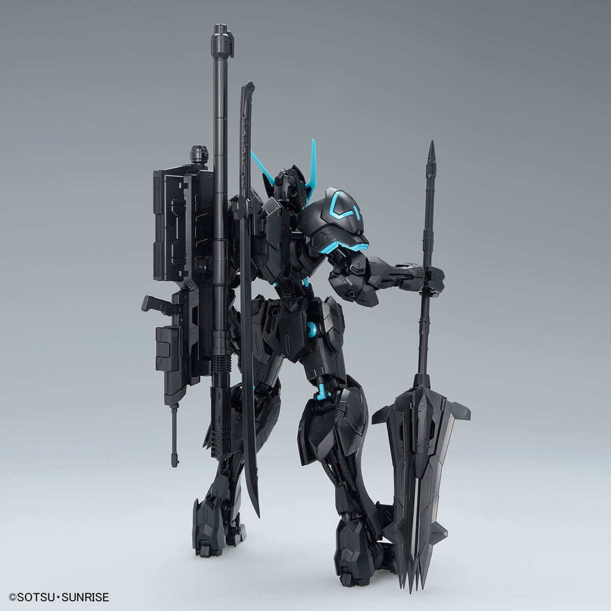 MG 1/100 ASW-G-08 Gundam Barbatos(The 4th Form Eco-Pla Recirculation color/Neon Blue)