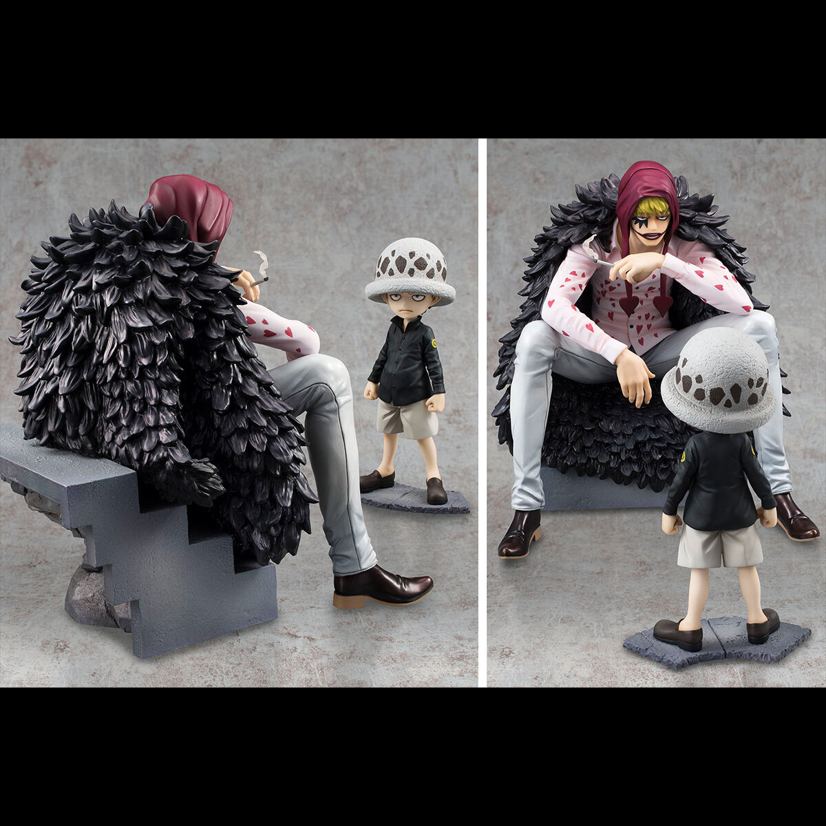 一点物❗️【ONE PIECE フィギュア「コラソン&ロー」】ドレスローザ編-