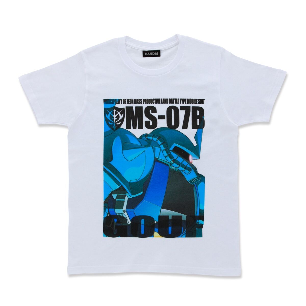 機動戦士ガンダム「グフ／Tシャツ／Мサイズ」／完全未開封・二次元コスパ・激レア 機動戦士ガンダム「グフ／Tシャツ／Мサイズ」／完全未開封・二