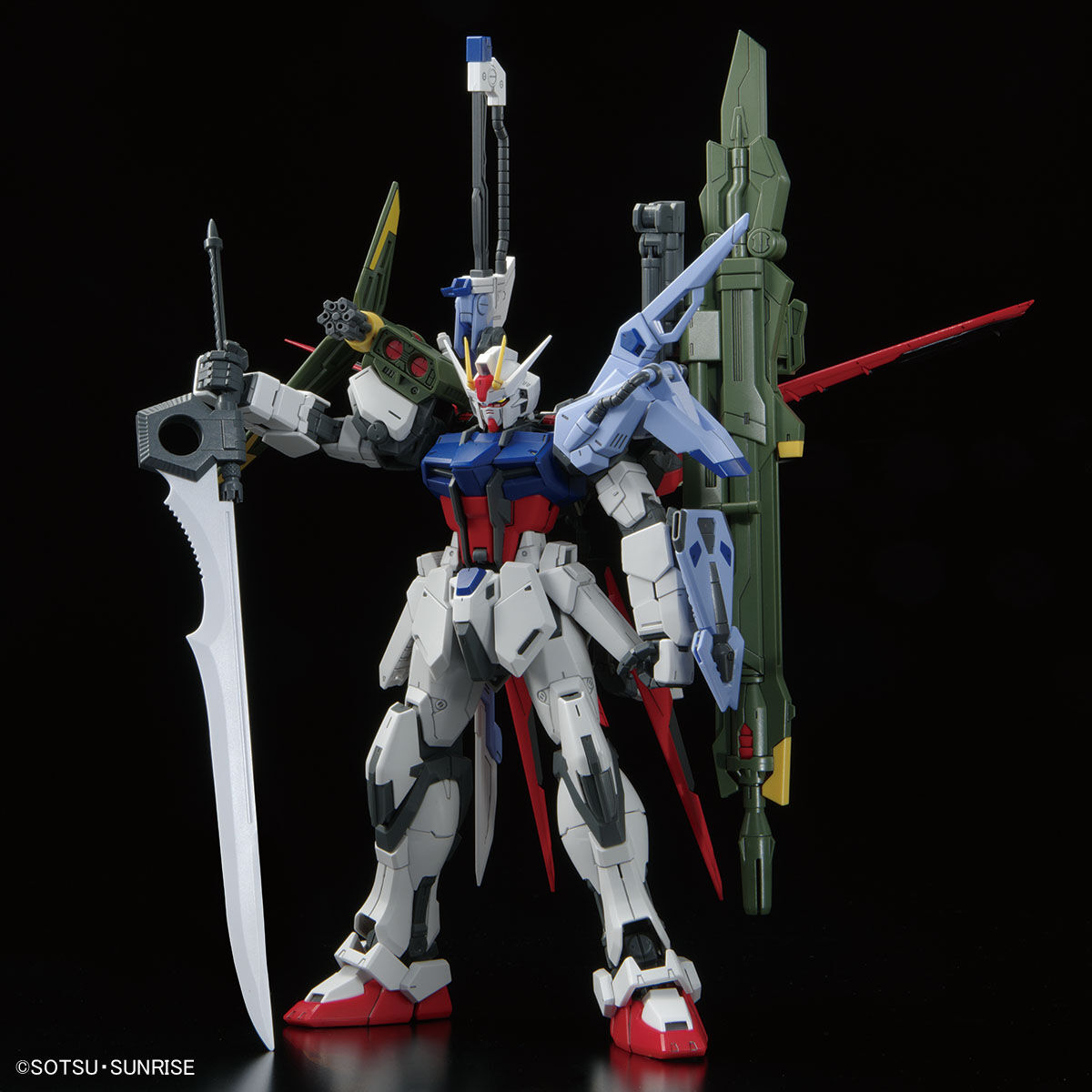 MG GAT-X105+AQM/E-YM1 Perfect Strike Gundam + XM404 Grand Slam