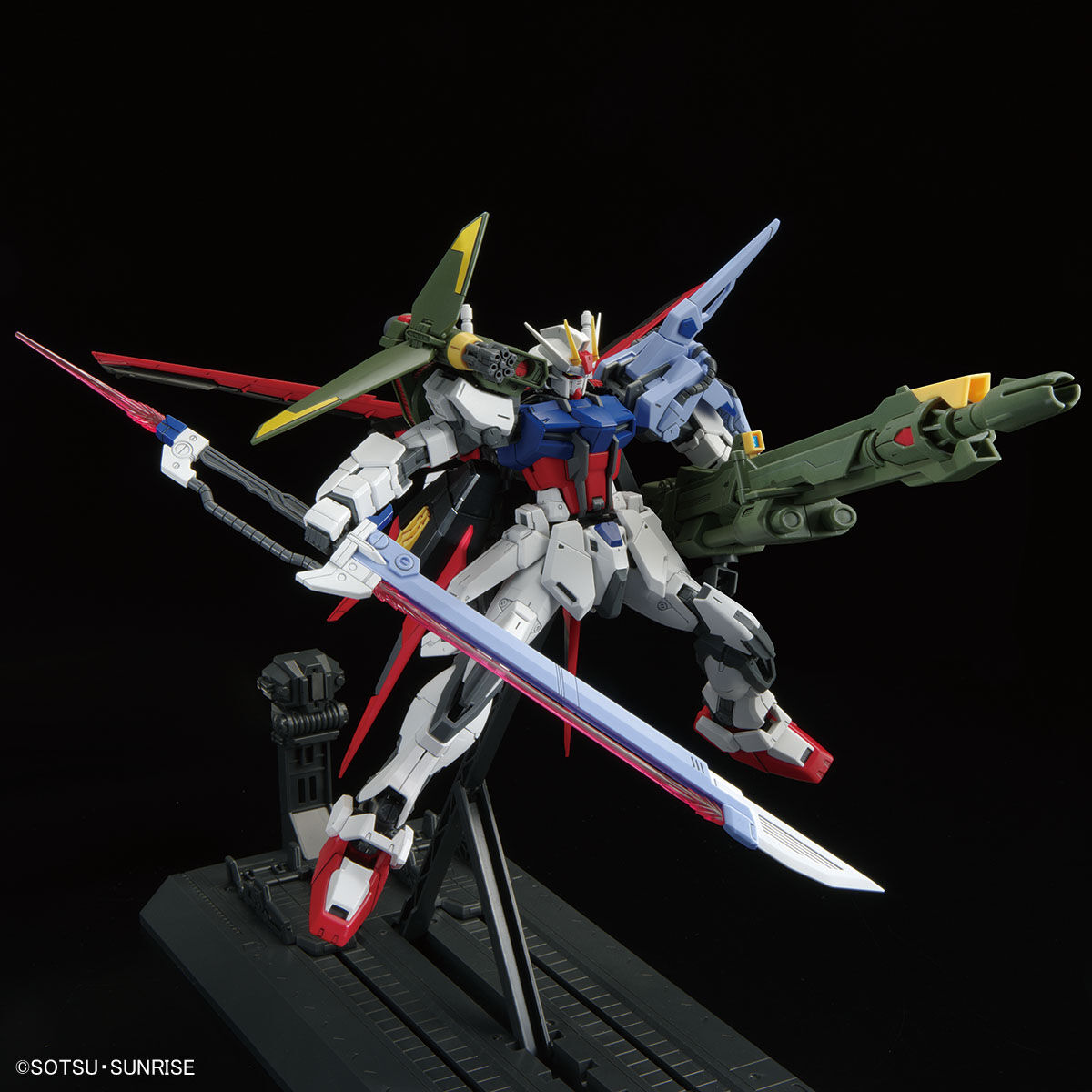 MG GAT-X105+AQM/E-YM1 Perfect Strike Gundam + XM404 Grand Slam