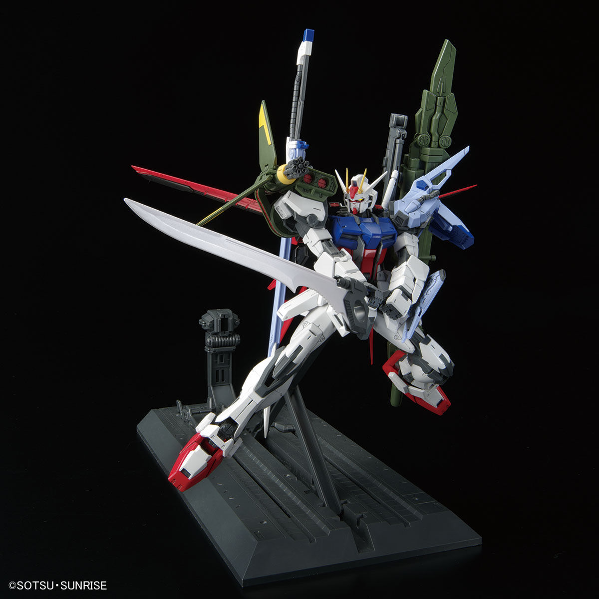 MG GAT-X105+AQM/E-YM1 Perfect Strike Gundam + XM404 Grand Slam