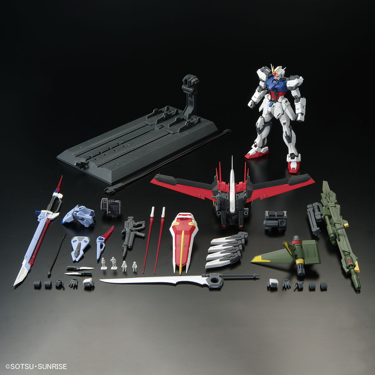 MG GAT-X105+AQM/E-YM1 Perfect Strike Gundam + XM404 Grand Slam