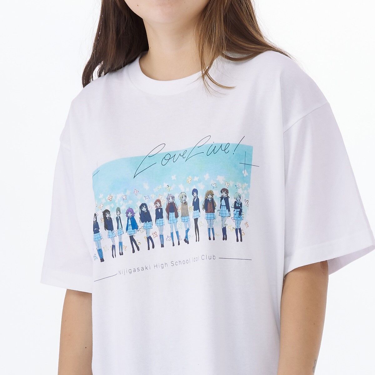 ラブライブ 虹ヶ咲学園スクールアイドル同好会 Tシャツ Tvアニメ2期 エンディング 集合柄 ラブライブ バンダイナムコグループ公式通販サイト