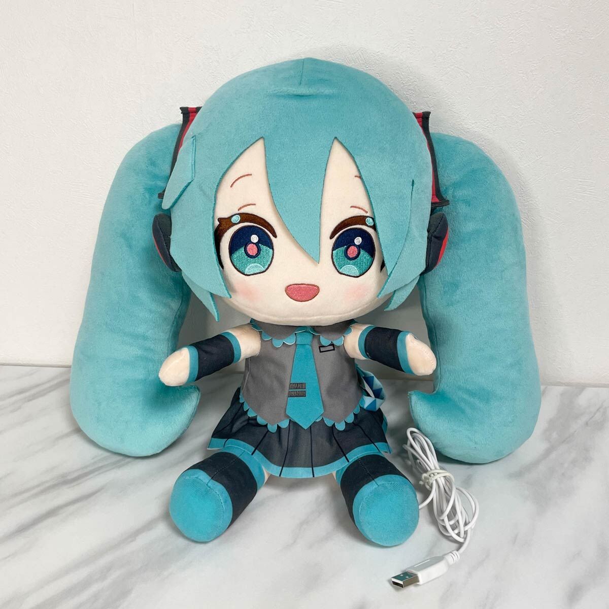 【箱無し・美品】初音ミク あったかぬいぐるみ プレミアムバンダイ